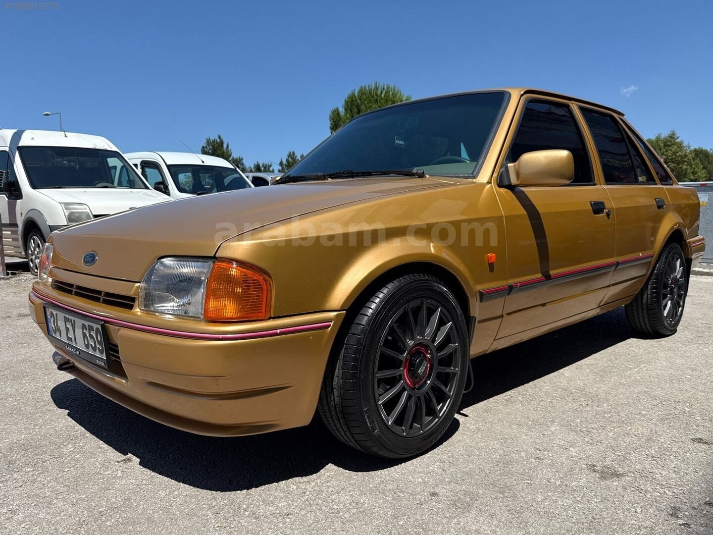 Galeriden Ford Escort 1.4 C 1990 Model Bursa 95.000 km Sarı 6