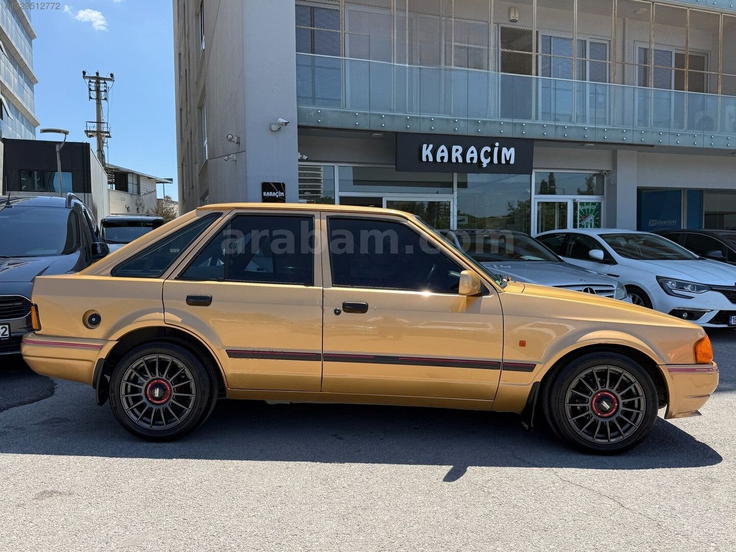 Galeriden Ford Escort 1.4 C 1990 Model Bursa 95.000 km Sarı 3