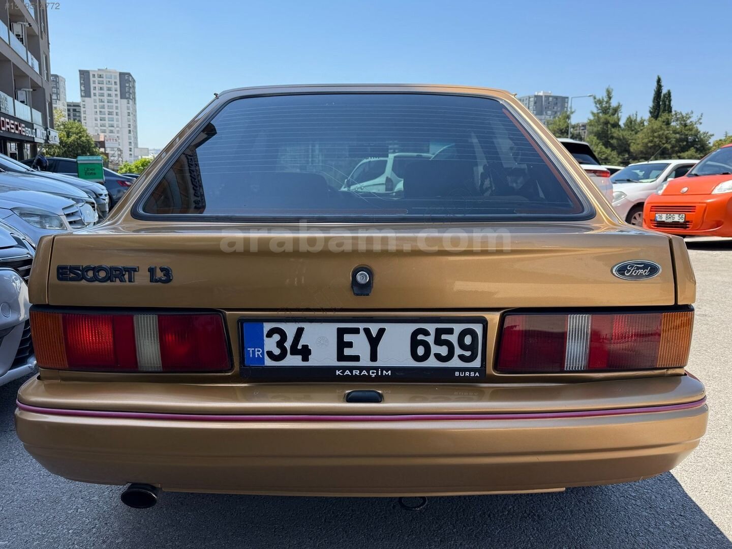 Galeriden Ford Escort 1.4 C 1990 Model Bursa 95.000 km Sarı 2