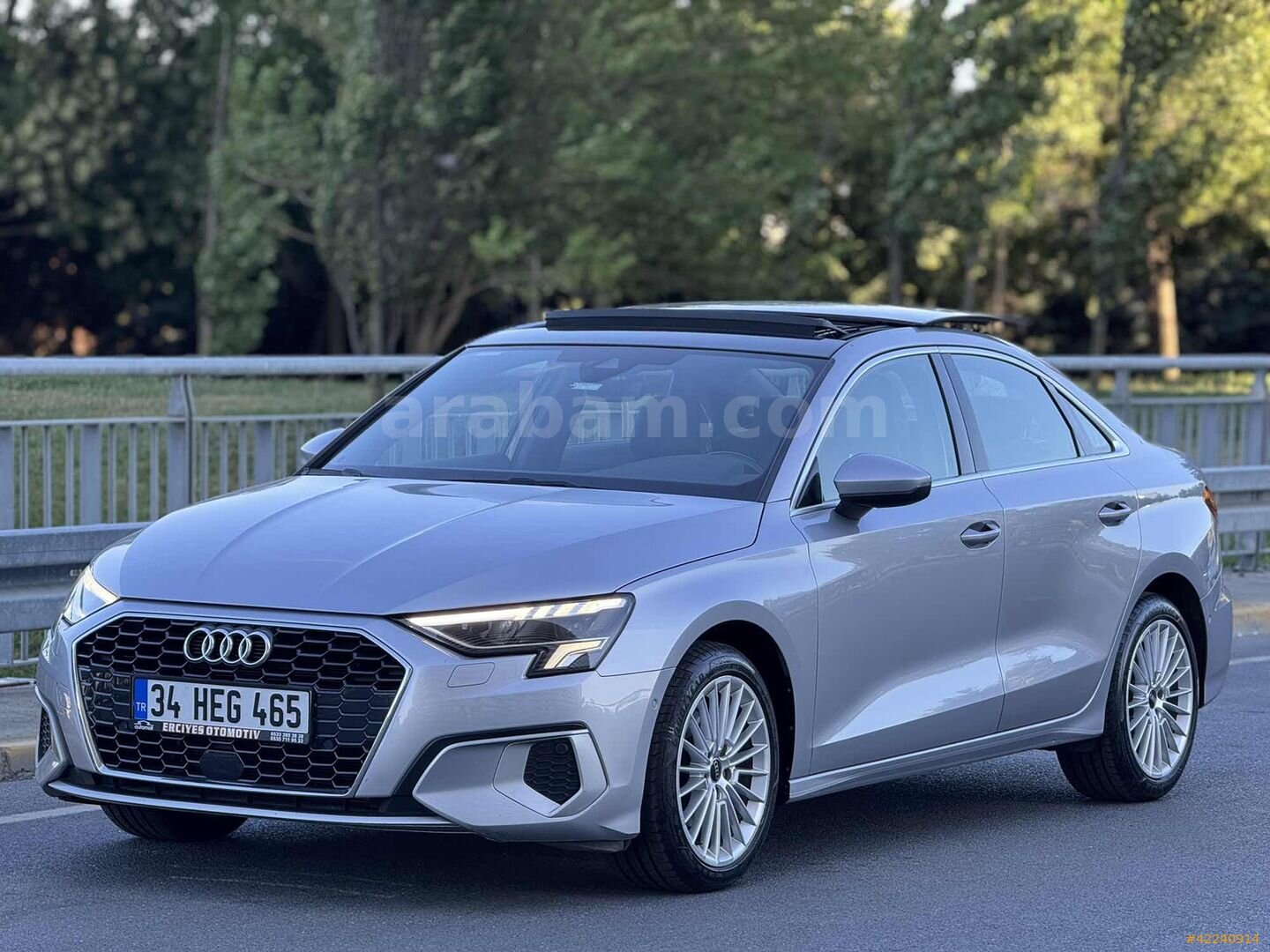 Galeriden Audi A3 Sedan 35 TFSI Advanced 2023 Model İstanbul 97.000 km Gri 1