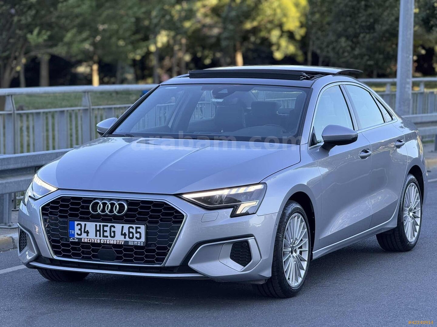 Galeriden Audi A3 Sedan 35 TFSI Advanced 2023 Model İstanbul 97.000 km Gri 2