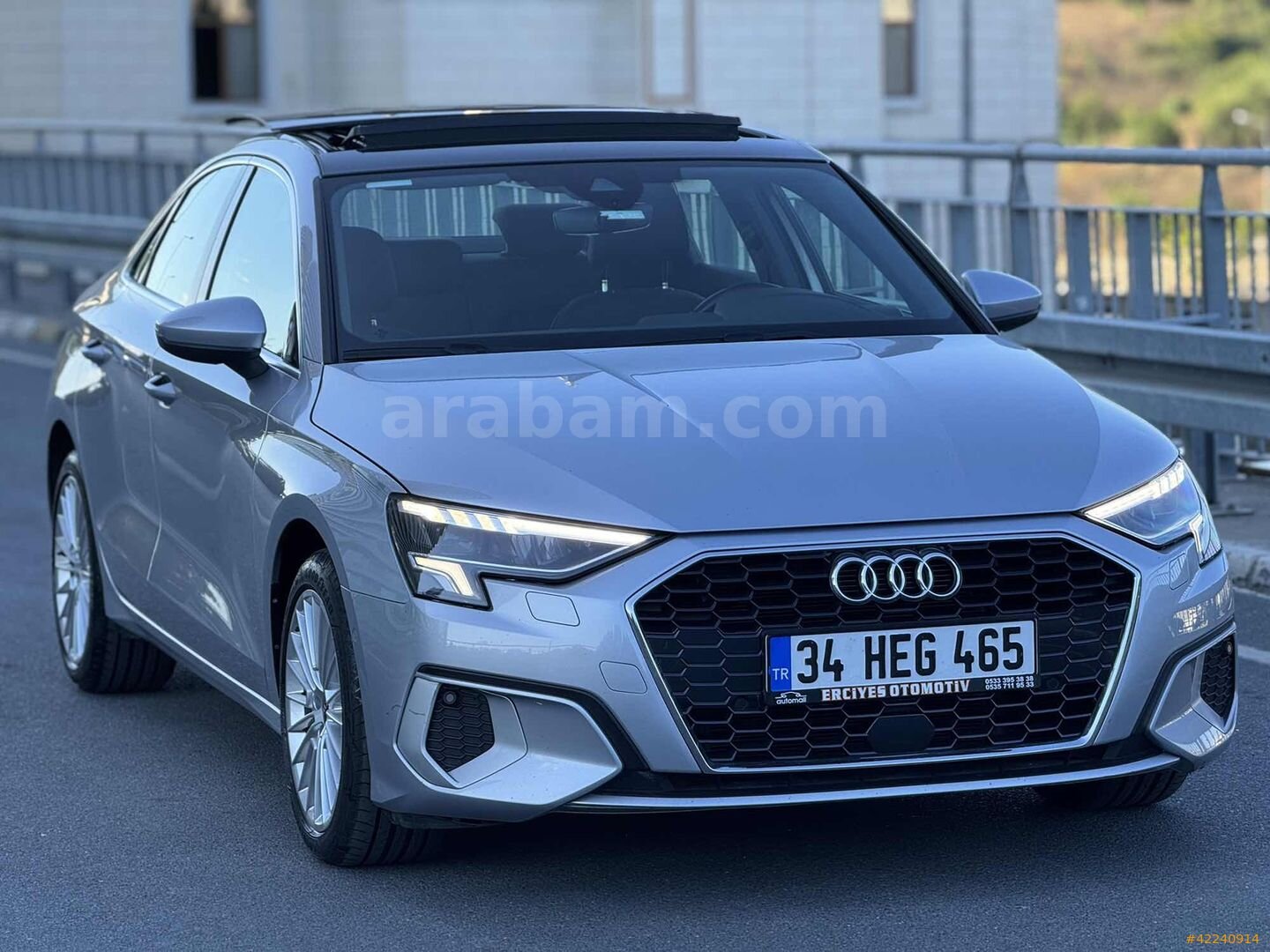 Galeriden Audi A3 Sedan 35 TFSI Advanced 2023 Model İstanbul 97.000 km Gri 4