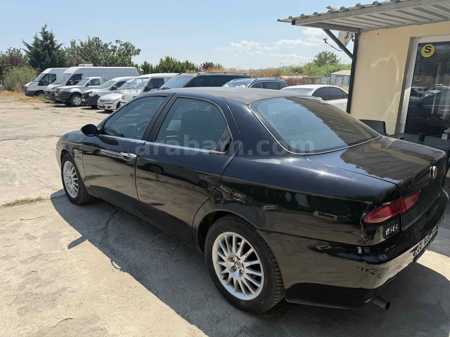 Galeriden Alfa Romeo 156 2.0 TS 1998 Model Tekirdağ 390.000 km Siyah 2