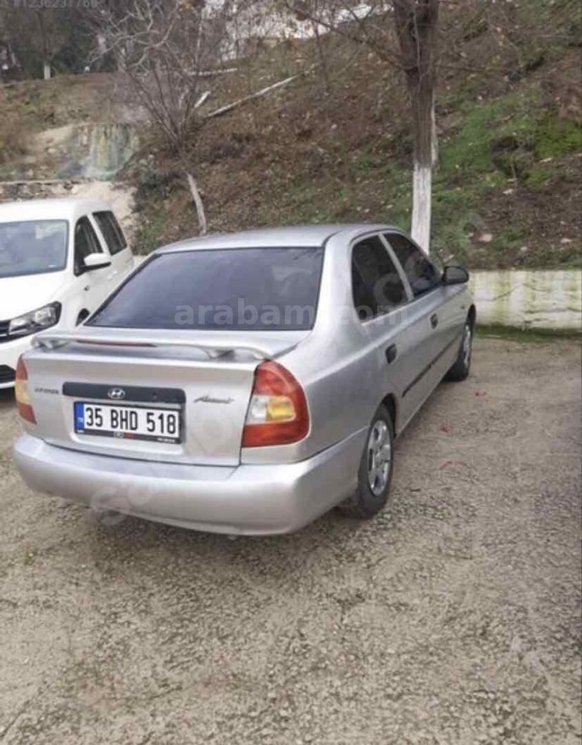 Sahibinden Hyundai Accent 1.3 LX 2001 Model İzmir 198.569 km Gri 2