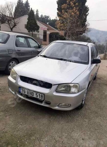 Sahibinden Hyundai Accent 1.3 LX 2001 Model İzmir 198.569 km Gri