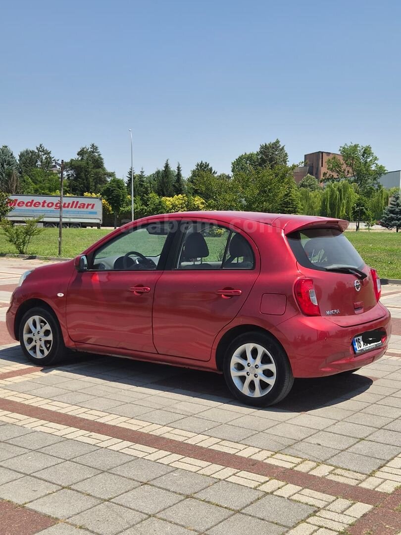 Sahibinden Nissan Micra 1.2 Match 2018 Model Bursa 29.000 km Kırmızı 4