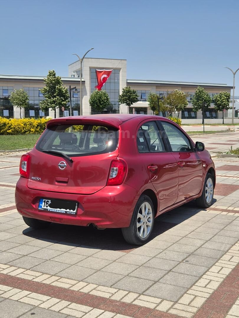 Sahibinden Nissan Micra 1.2 Match 2018 Model Bursa 29.000 km Kırmızı 5