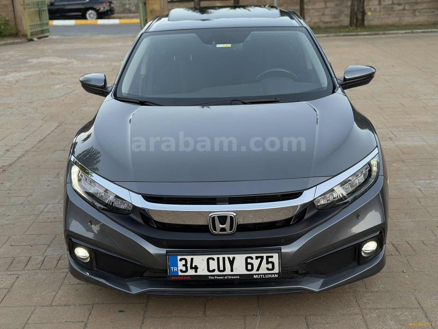 Galeriden Honda Civic 1.6i VTEC Eco Elegance 2020 Model İstanbul 55.350 km Gri 5