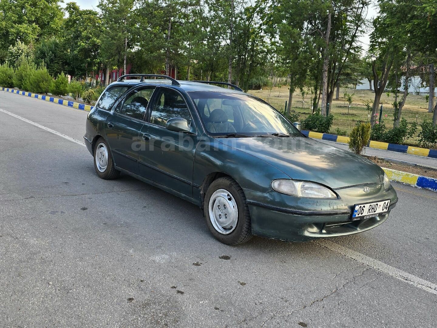 Sahibinden Hyundai Elantra 1.8 GLS 1996 Model Ankara 242.000 km Yeşil (metalik) 6
