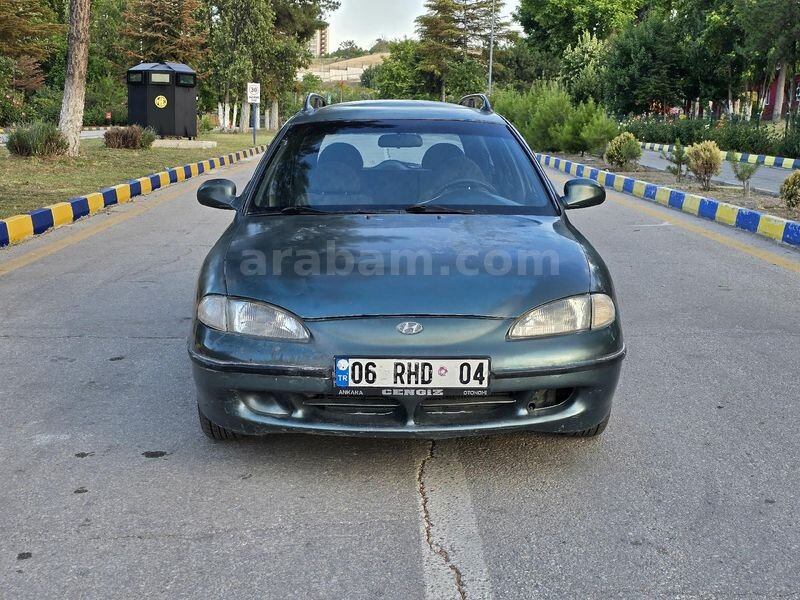 Sahibinden Hyundai Elantra 1.8 GLS 1996 Model Ankara 242.000 km Yeşil (metalik)