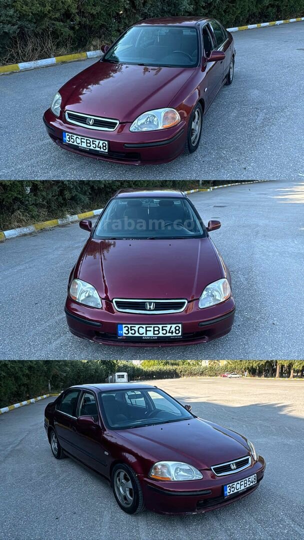 Sahibinden Honda Civic 1.6 i ES 1998 Model İzmir 380.000 km Bordo 2