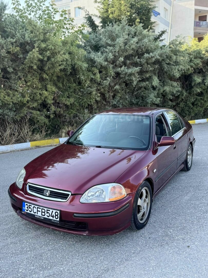 Sahibinden Honda Civic 1.6 i ES 1998 Model İzmir 380.000 km Bordo 3