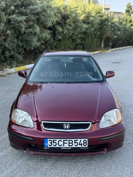 Sahibinden Honda Civic 1.6 i ES 1998 Model İzmir 380.000 km Bordo