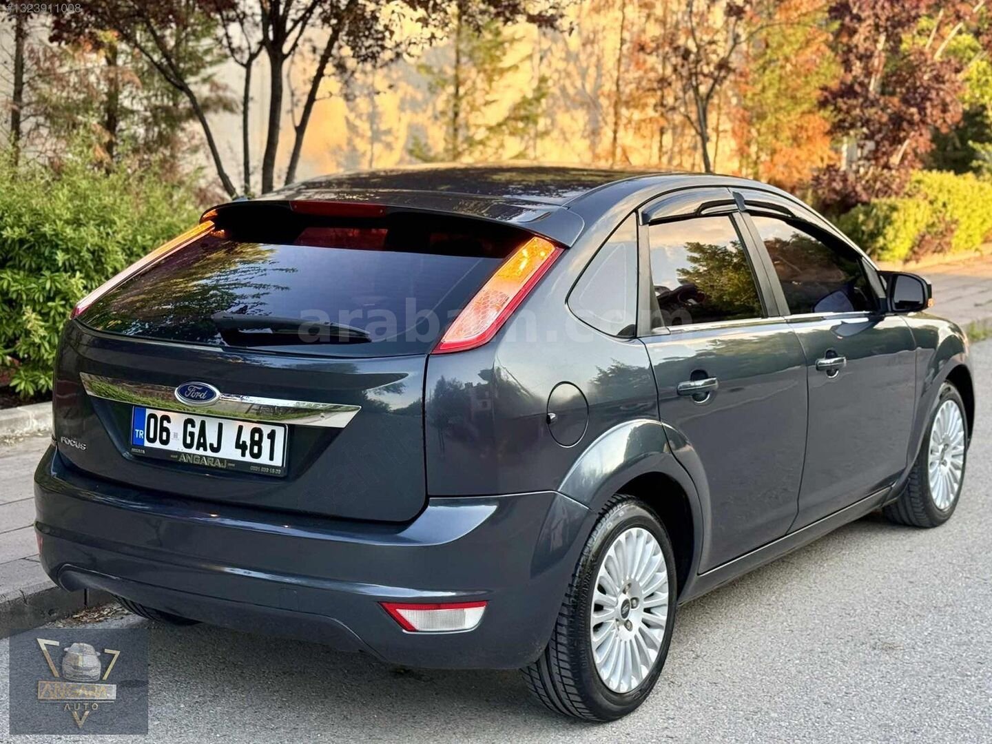 Galeriden Ford Focus 1.6 Titanium 2010 Model Ankara 215.000 km Füme 7