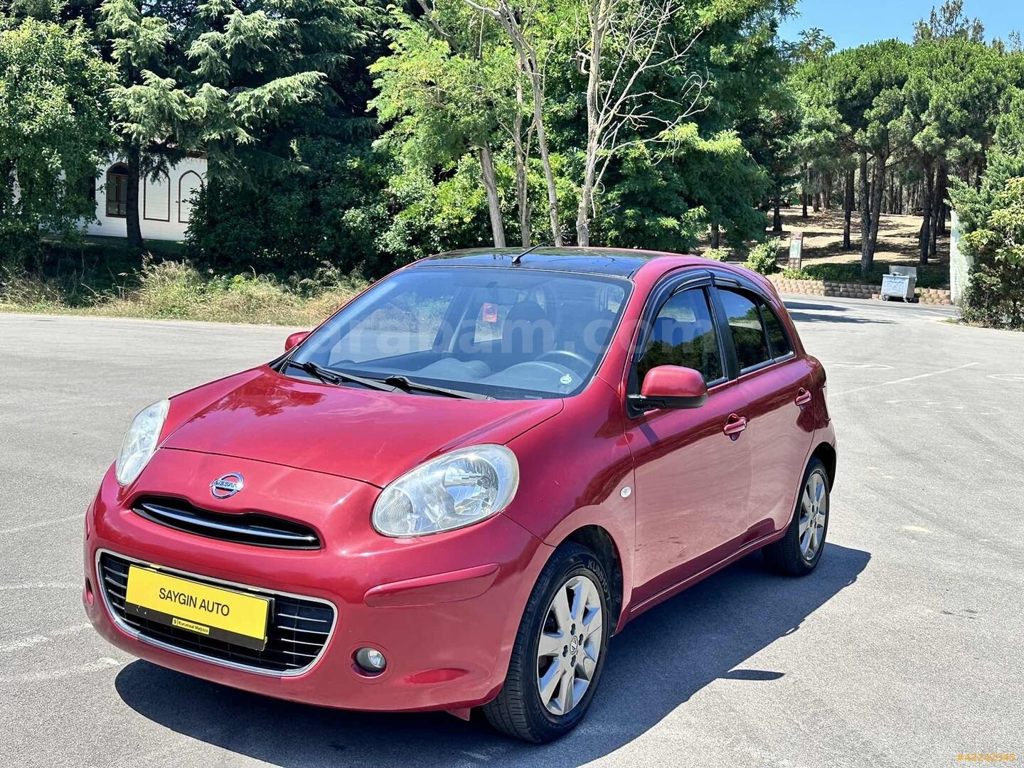 Galeriden Nissan Micra 1.2 Platinum 2012 Model İstanbul 180.000 km Kırmızı 6