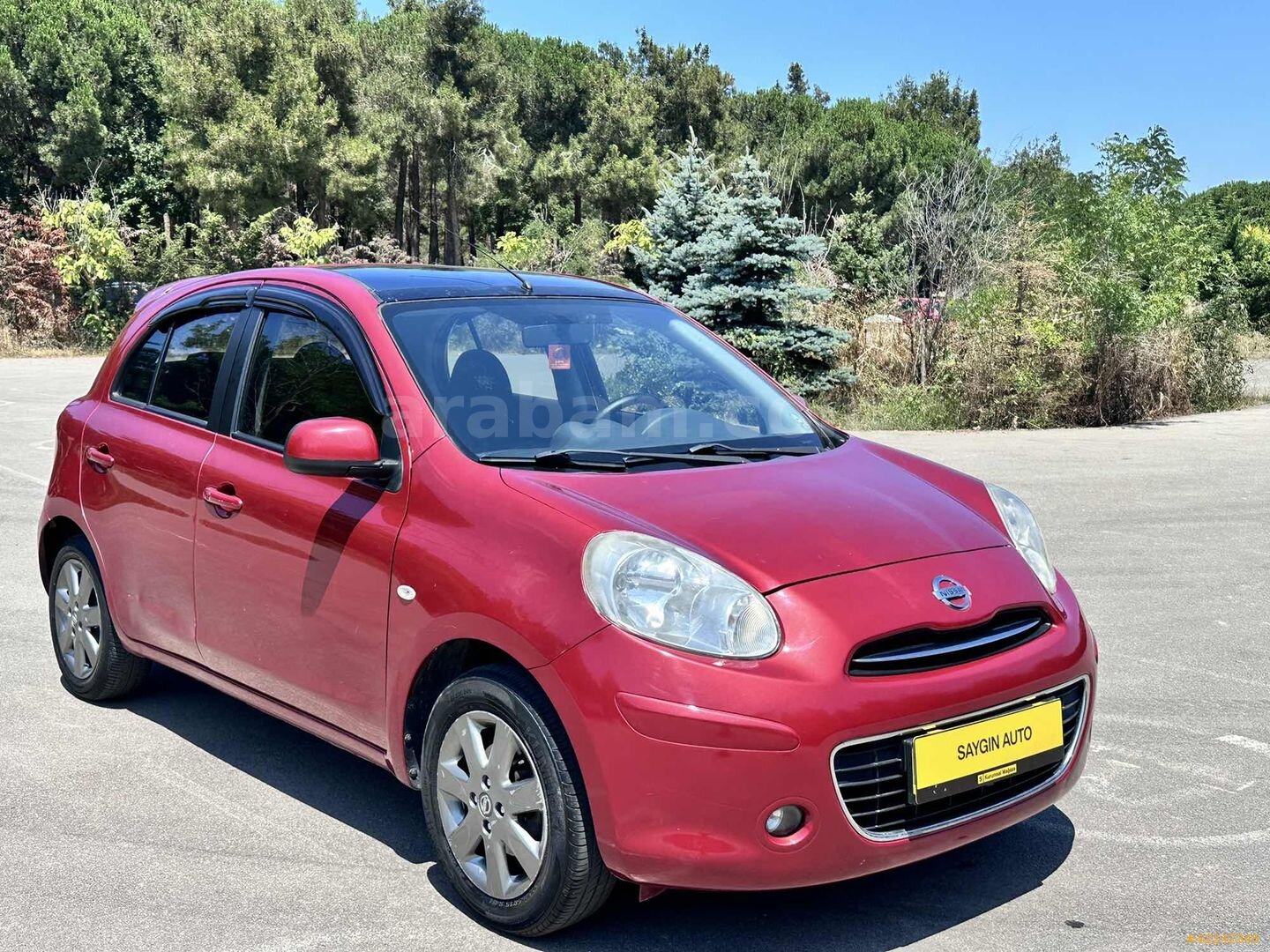Galeriden Nissan Micra 1.2 Platinum 2012 Model İstanbul 180.000 km Kırmızı 1