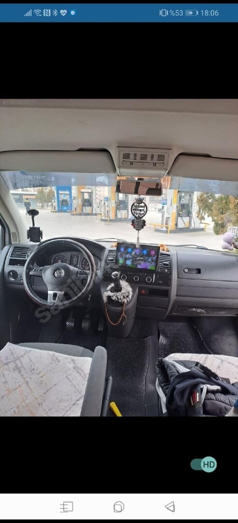 Sahibinden Volkswagen Caravelle 2.0 TDI Trendline 2011 Model Isparta 249.000 km Gri (metalik) 2