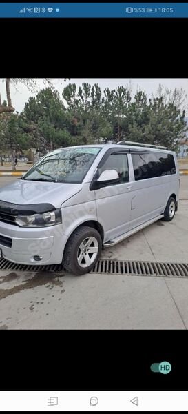 Sahibinden Volkswagen Caravelle 2.0 TDI Trendline 2011 Model Isparta 249.000 km Gri (metalik)