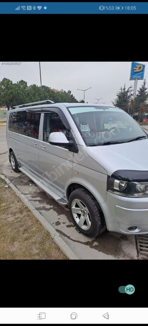 Sahibinden Volkswagen Caravelle 2.0 TDI Trendline 2011 Model Isparta 249.000 km Gri (metalik) 4