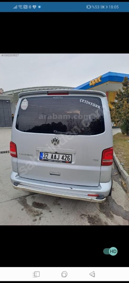 Sahibinden Volkswagen Caravelle 2.0 TDI Trendline 2011 Model Isparta 249.000 km Gri (metalik) 5