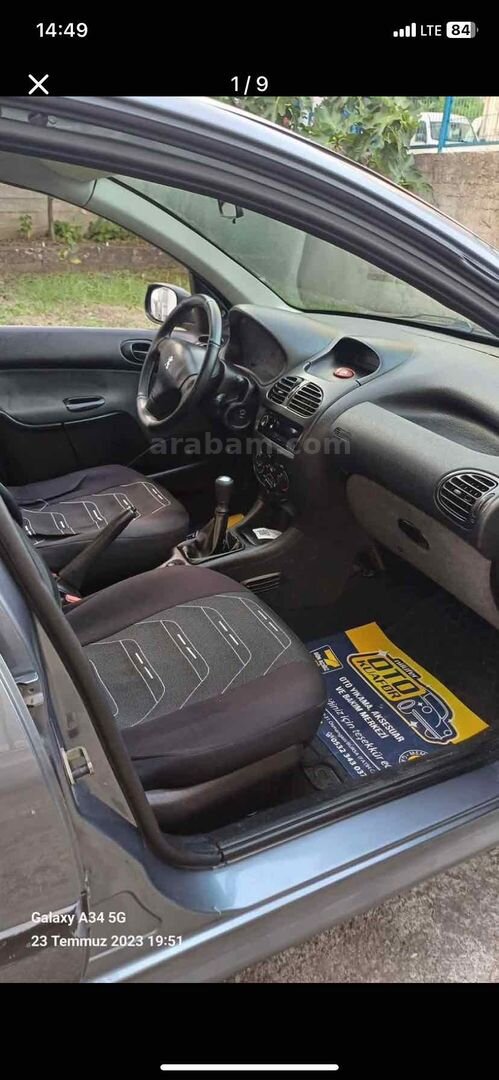 Sahibinden Peugeot 206 1.4 Comfort 2010 Model Kocaeli 264.000 km Gri 7