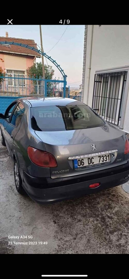 Sahibinden Peugeot 206 1.4 Comfort 2010 Model Kocaeli 264.000 km Gri 3