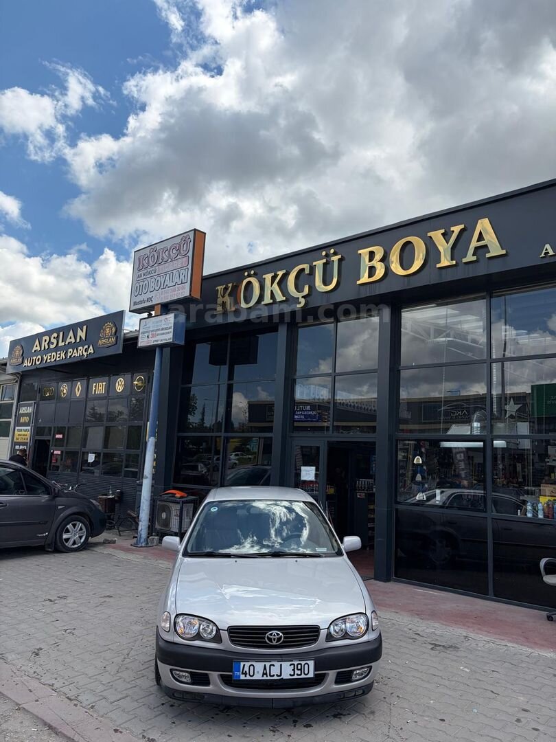 Sahibinden Toyota Corolla 1.6 Terra 2001 Model Kırşehir 215.000 km Gri (Gümüş) 1