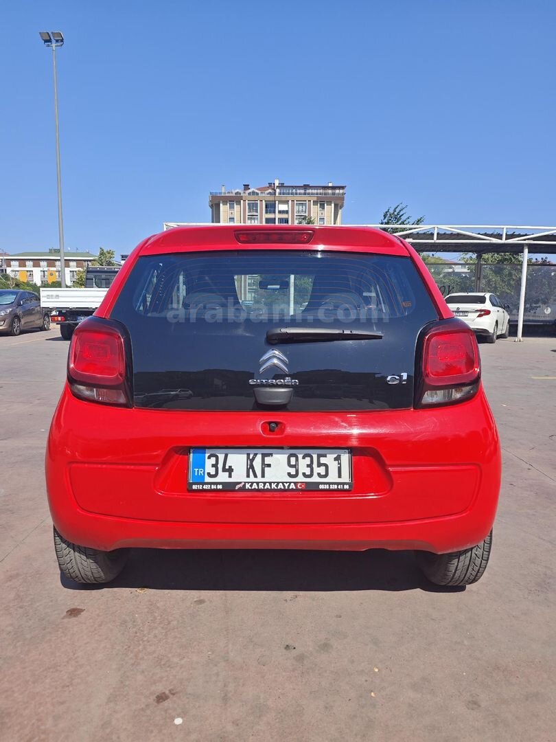 Sahibinden Citroen C1 1.0 VTi Shine 2014 Model İstanbul 98.875 km Kırmızı 2