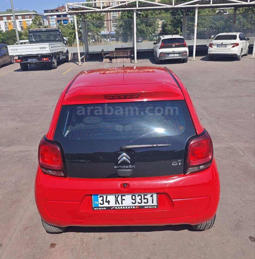 Sahibinden Citroen C1 1.0 VTi Shine 2014 Model İstanbul 98.875 km Kırmızı 3