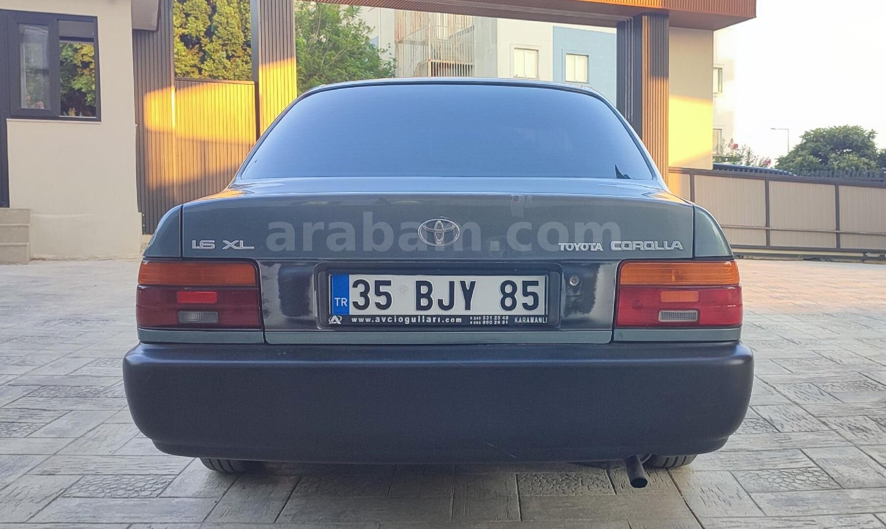 Sahibinden Toyota Corolla 1.6 XL 1993 Model Antalya 253.000 km Gri (metalik) 7