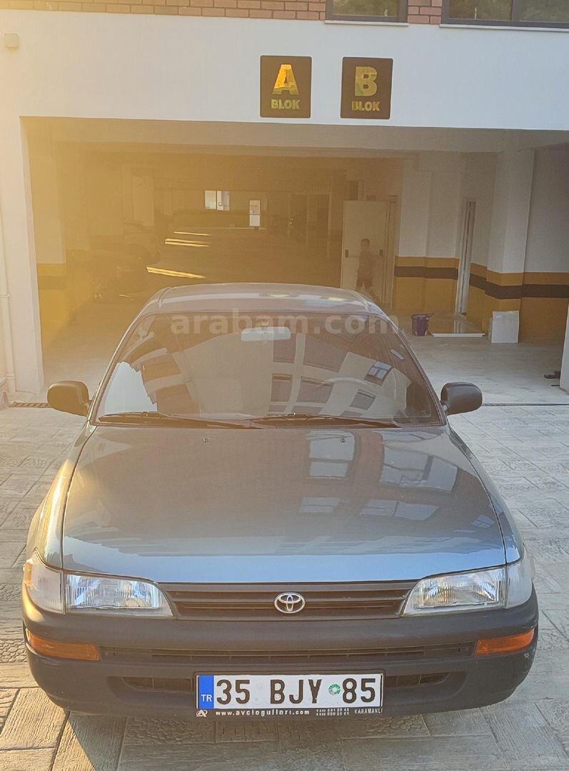 Sahibinden Toyota Corolla 1.6 XL 1993 Model Antalya 253.000 km Gri (metalik) 6