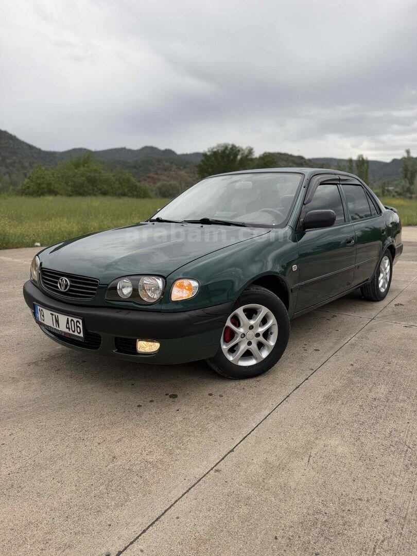 Sahibinden Toyota Corolla 1.6 Linea Terra 2001 Model Çorum 335.572 km Yeşil 2