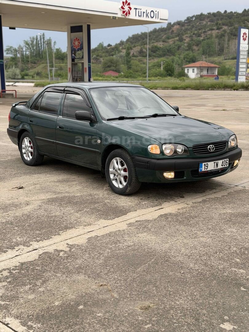 Sahibinden Toyota Corolla 1.6 Linea Terra 2001 Model Çorum 335.572 km Yeşil 5