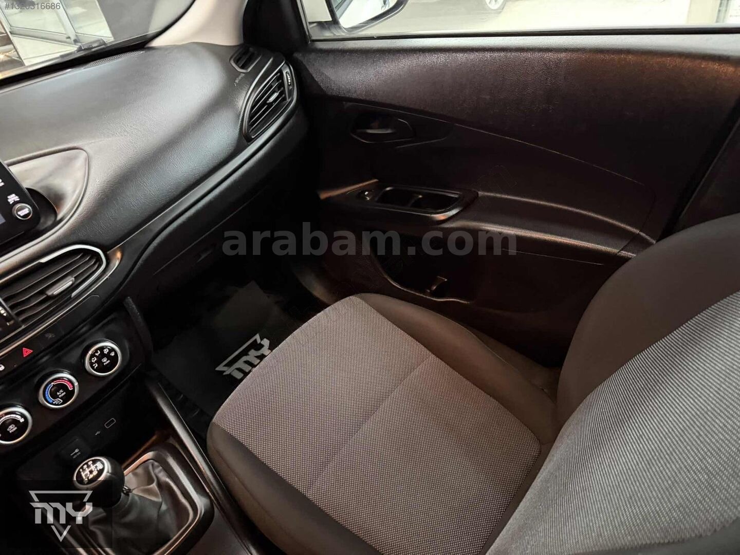Galeriden Fiat Egea 1.4 Fire Easy Plus 2022 Model Ankara 52.700 km Beyaz 4
