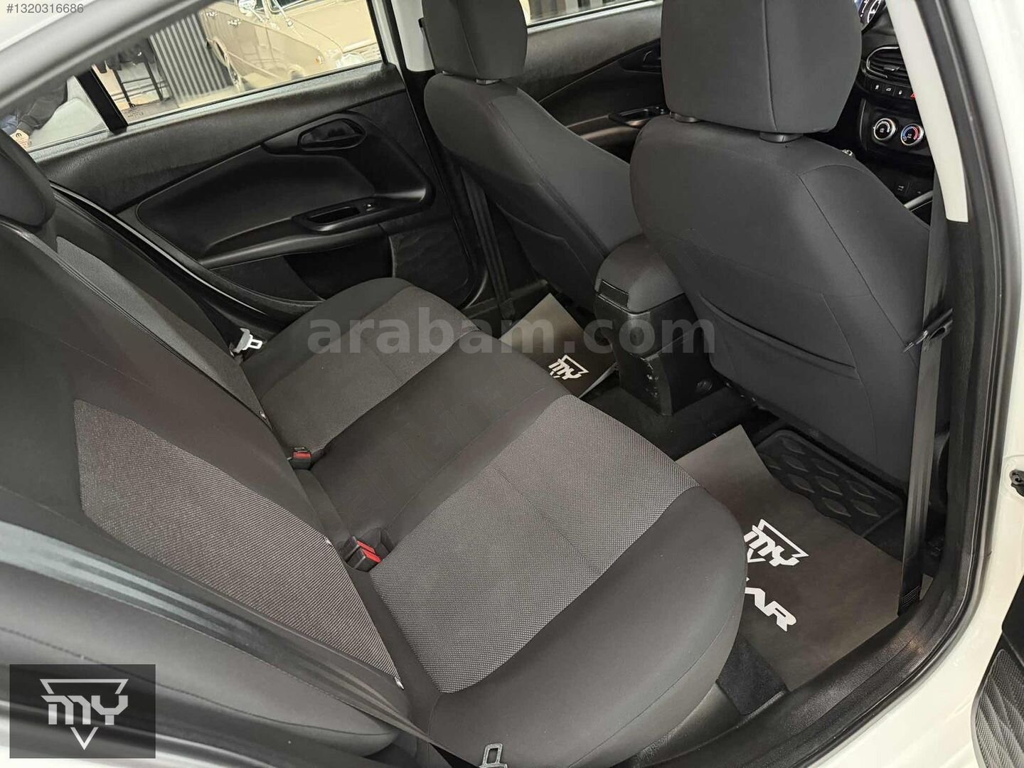 Galeriden Fiat Egea 1.4 Fire Easy Plus 2022 Model Ankara 52.700 km Beyaz 3