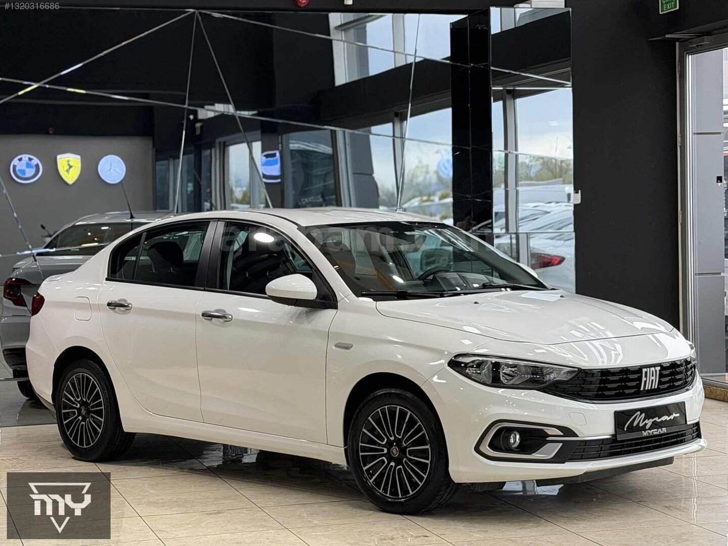 Galeriden Fiat Egea 1.4 Fire Easy Plus 2022 Model Ankara 52.700 km Beyaz 1