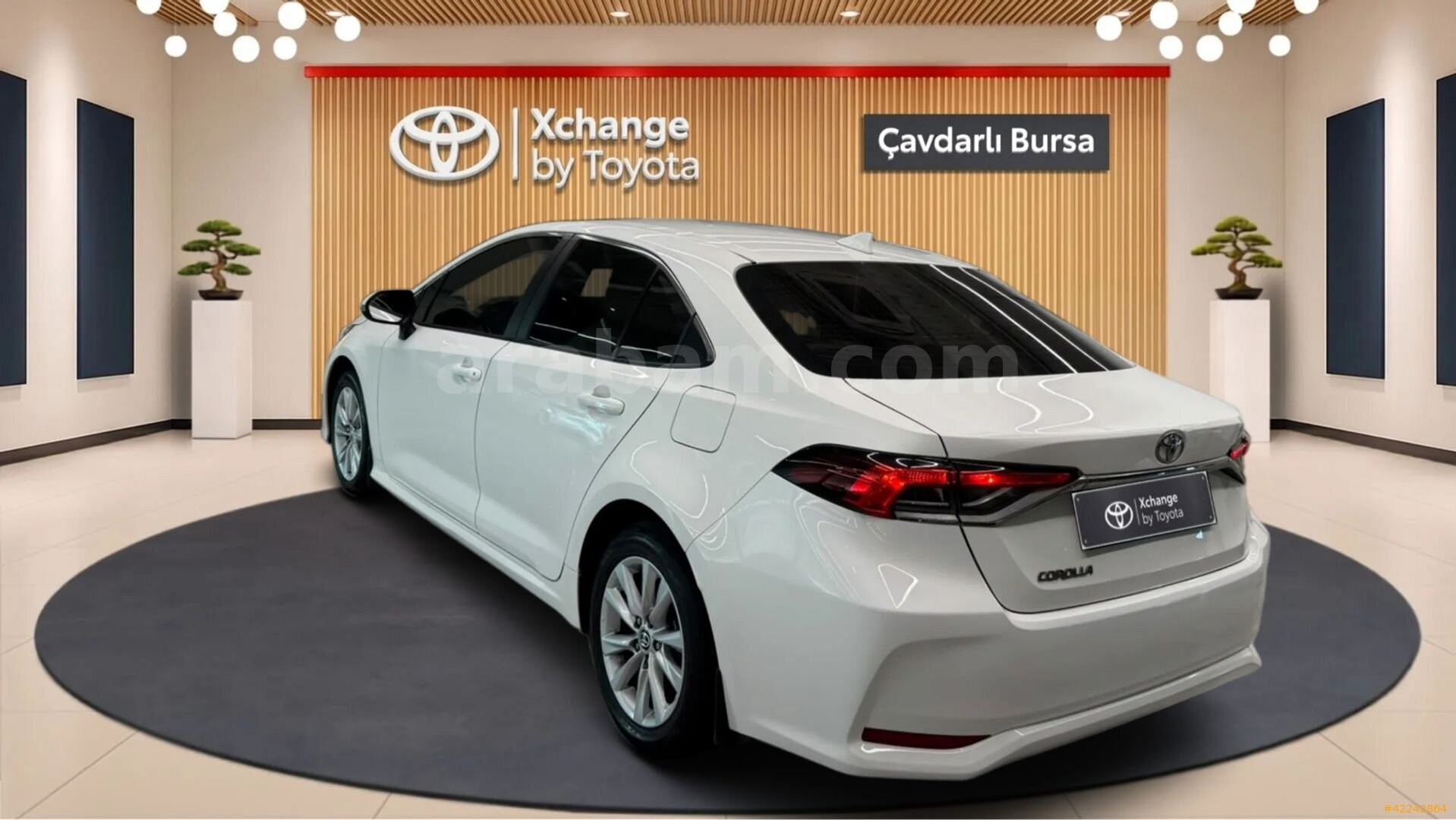 Galeriden Toyota Corolla 1.5 Dream 2023 Model Bursa 31.020 km Beyaz 3
