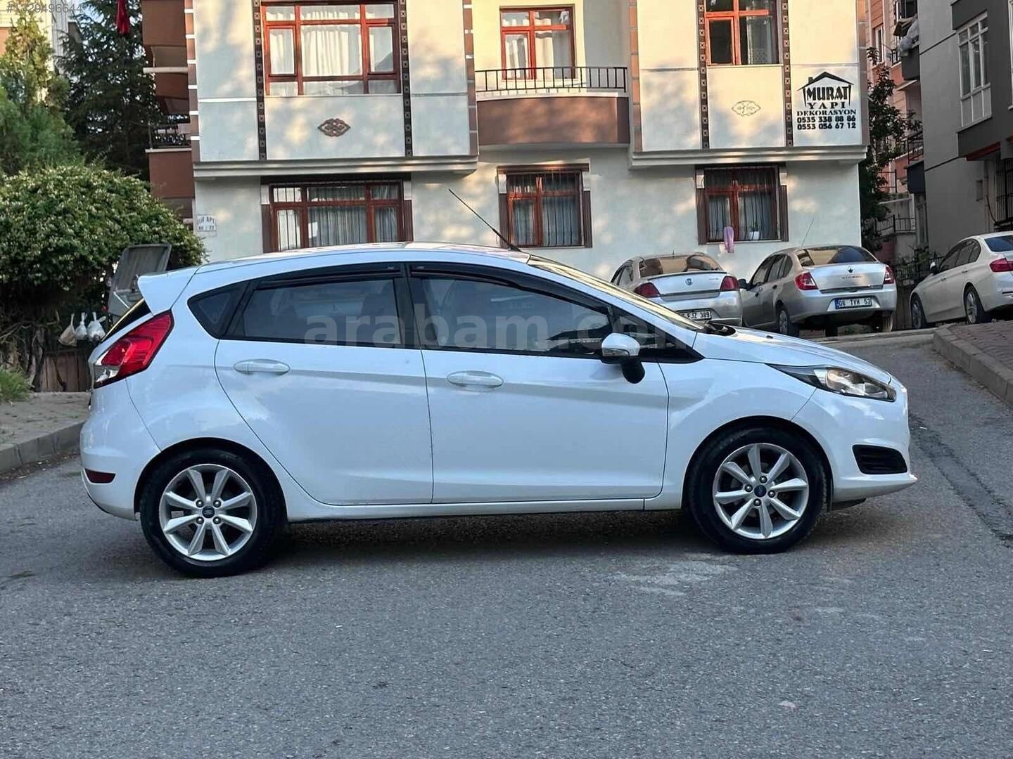 Galeriden Ford Fiesta 1.4 TDCi Trend 2013 Model Ankara 202.000 km Beyaz 2