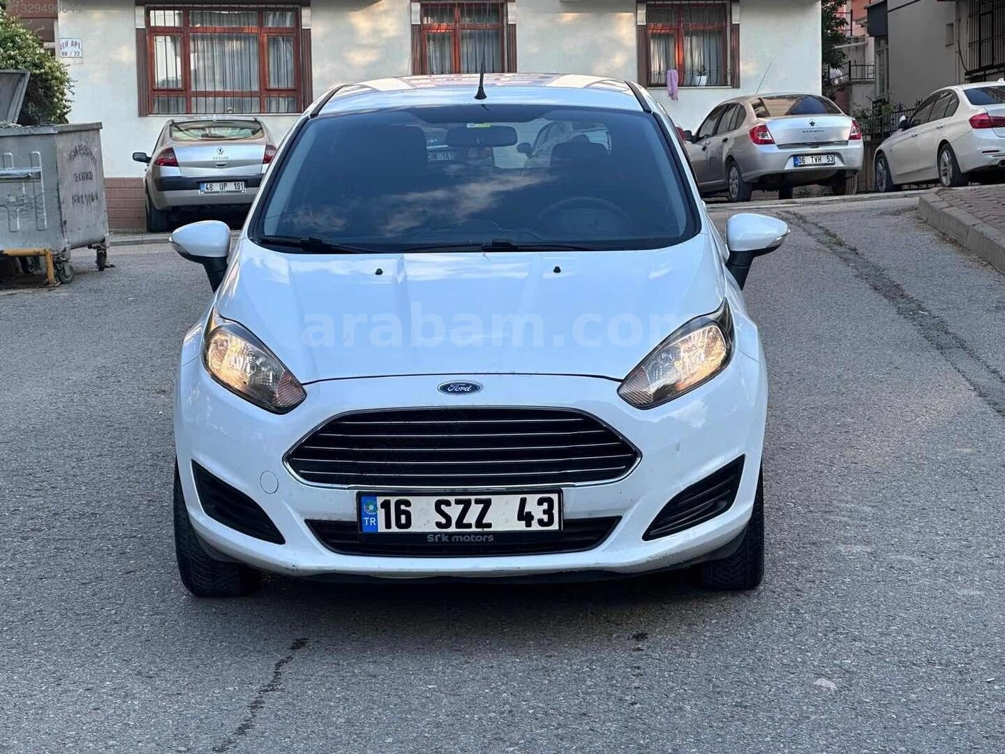 Galeriden Ford Fiesta 1.4 TDCi Trend 2013 Model Ankara 202.000 km Beyaz 4