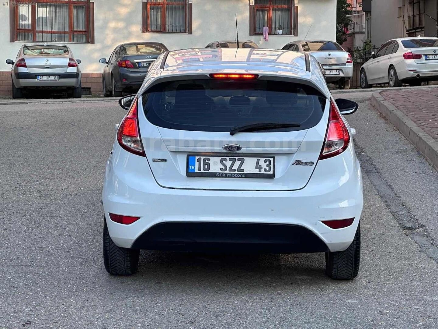 Galeriden Ford Fiesta 1.4 TDCi Trend 2013 Model Ankara 202.000 km Beyaz 3