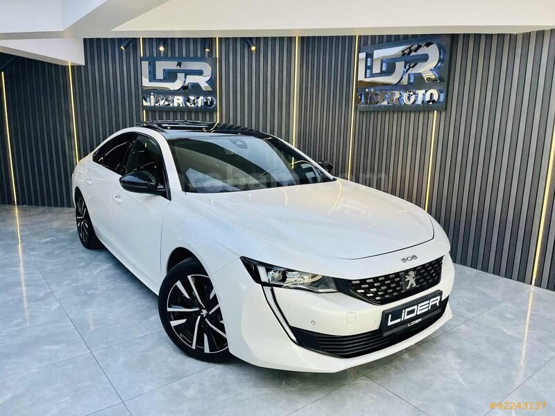 Galeriden Peugeot 508 1.5 BlueHDI GT Selection 2023 Model İzmir 124.000 km Beyaz