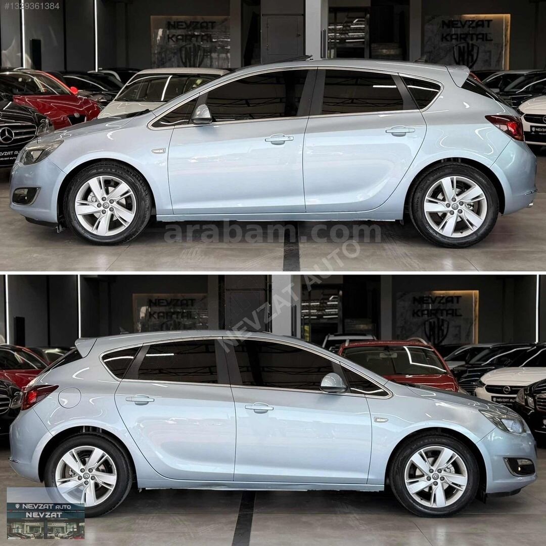 Galeriden Opel Astra 1.4 T Sport 2014 Model Sivas 122.000 km Gri 2