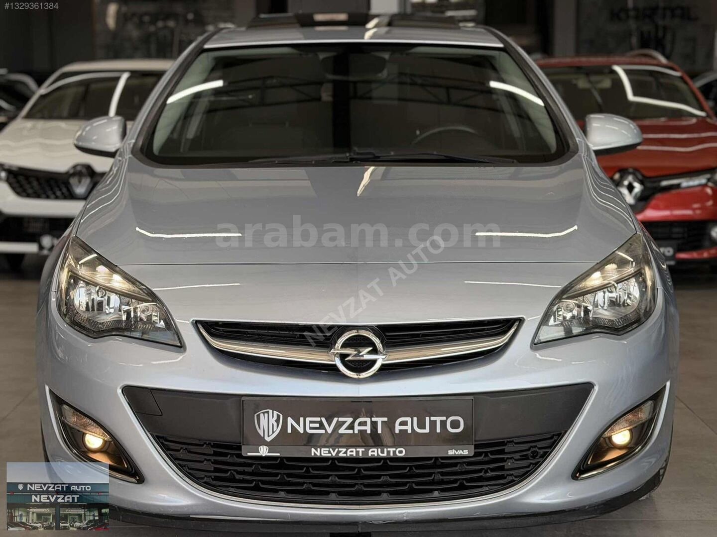 Galeriden Opel Astra 1.4 T Sport 2014 Model Sivas 122.000 km Gri 1