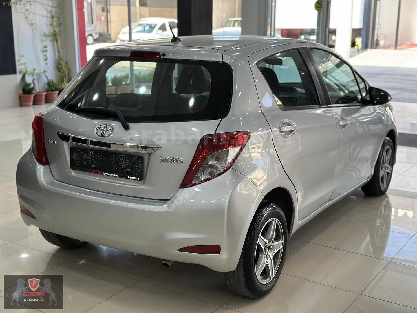 Galeriden Toyota Yaris 1.33 Cool 2012 Model Osmaniye 114.000 km Gri 5