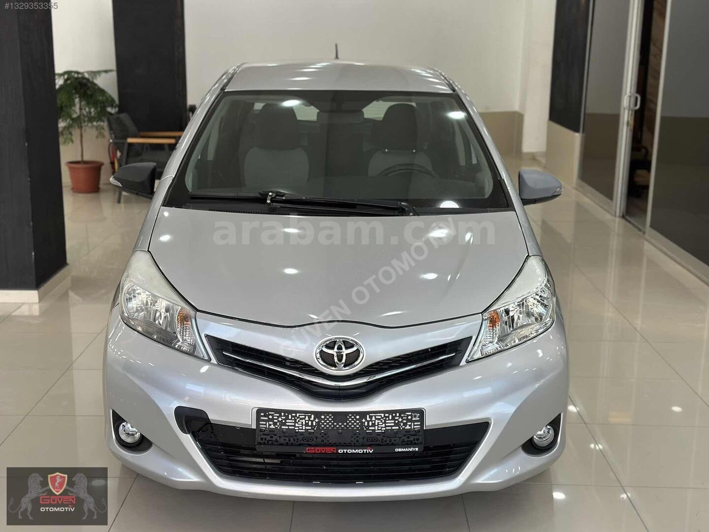 Galeriden Toyota Yaris 1.33 Cool 2012 Model Osmaniye 114.000 km Gri 7