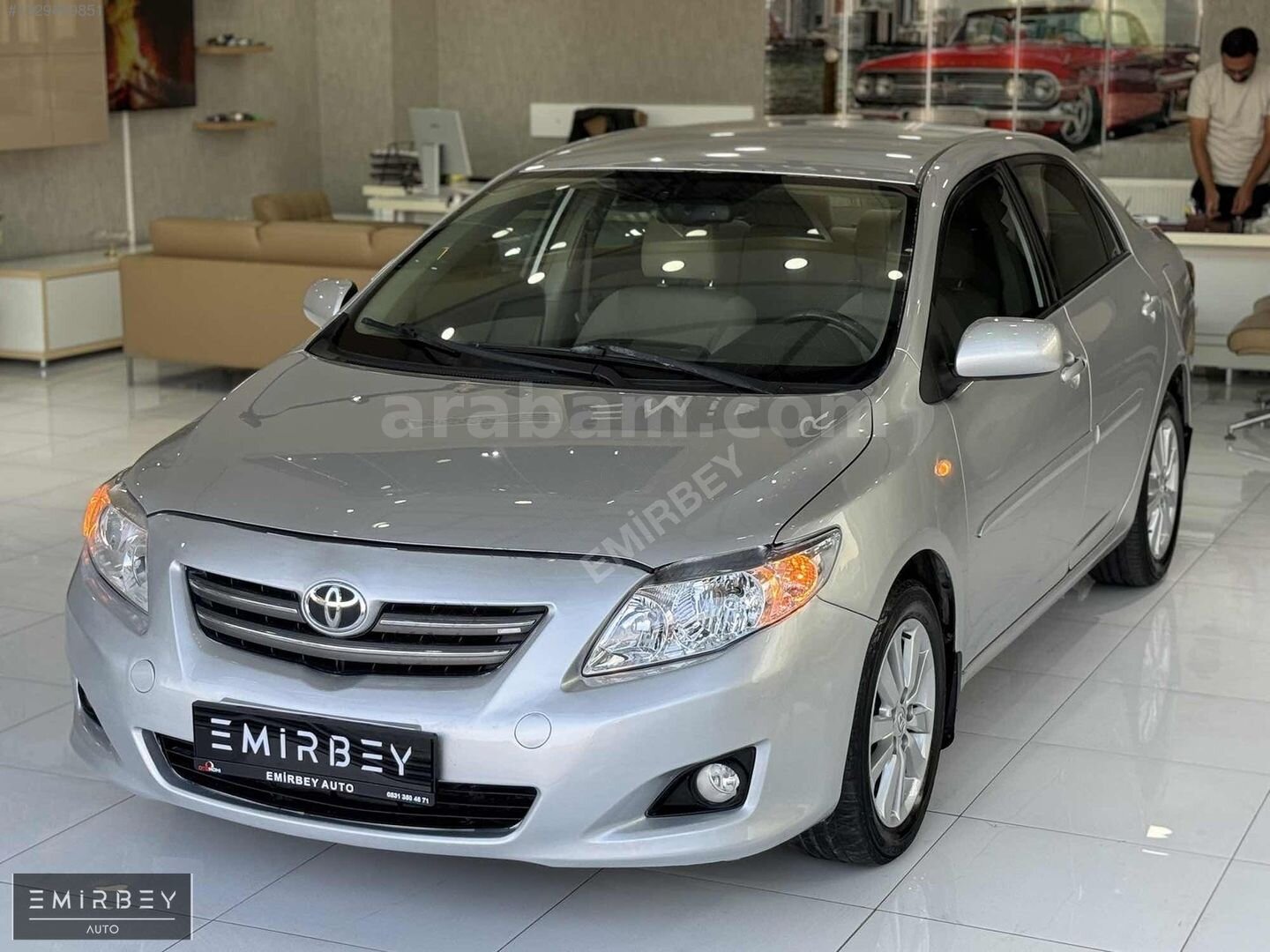 Galeriden Toyota Corolla 1.6 Elegant 2008 Model Ankara 259.000 km Gri 3