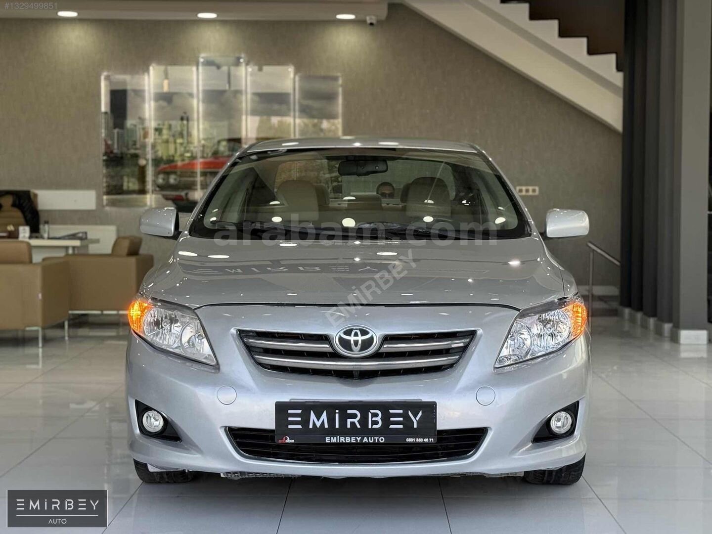 Galeriden Toyota Corolla 1.6 Elegant 2008 Model Ankara 259.000 km Gri 1
