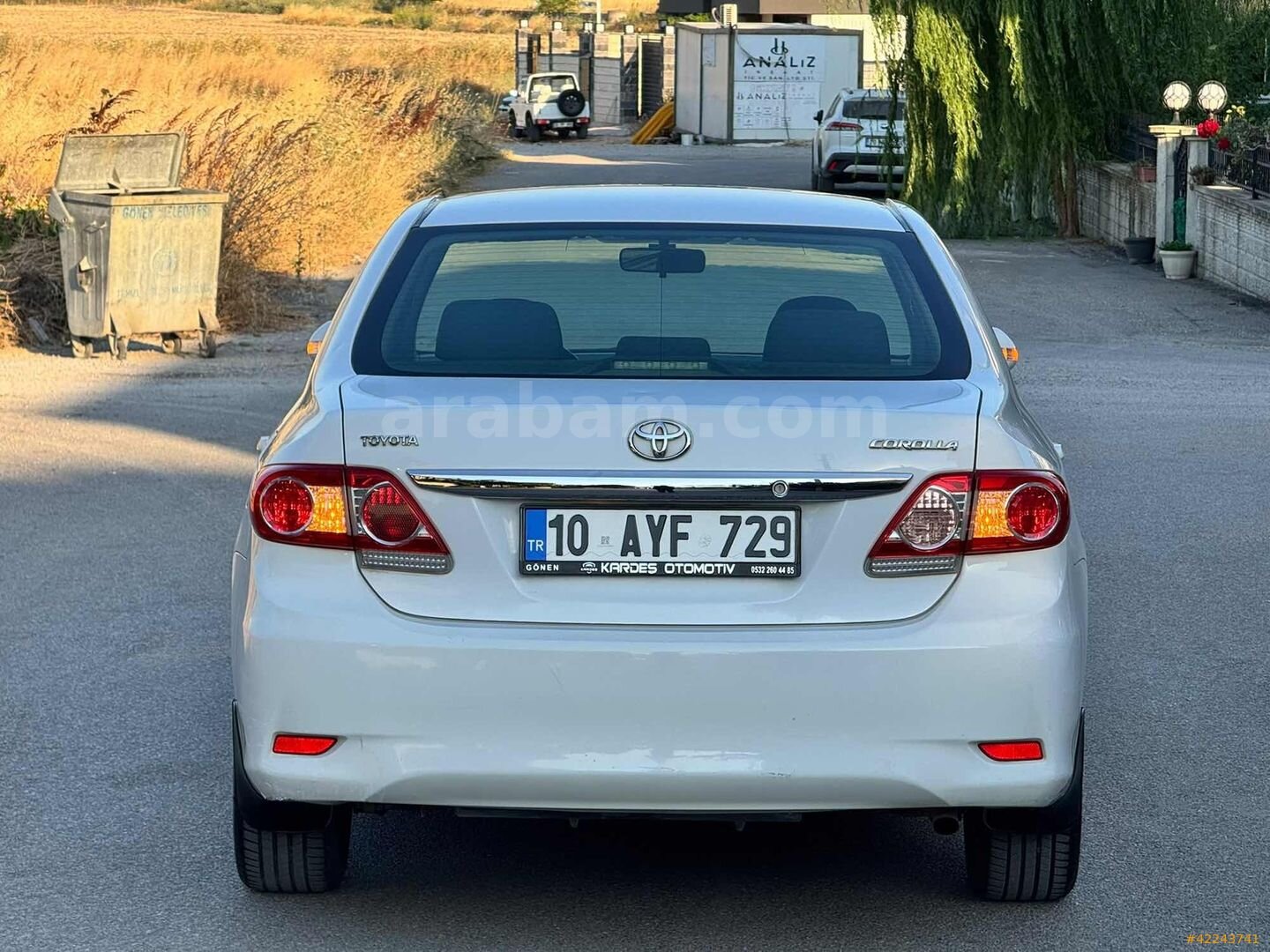 Galeriden Toyota Corolla 1.4 D-4D Comfort Extra 2011 Model Balıkesir 109.000 km Beyaz 6