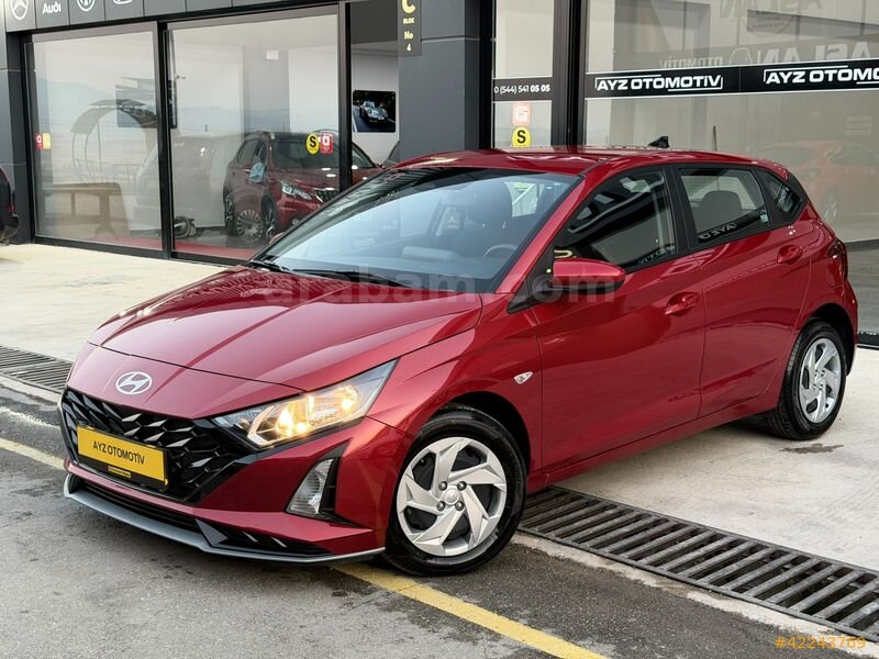 Galeriden Hyundai i20 1.0 T-GDI Jump 2025 Model Amasya 15.000 km Kırmızı