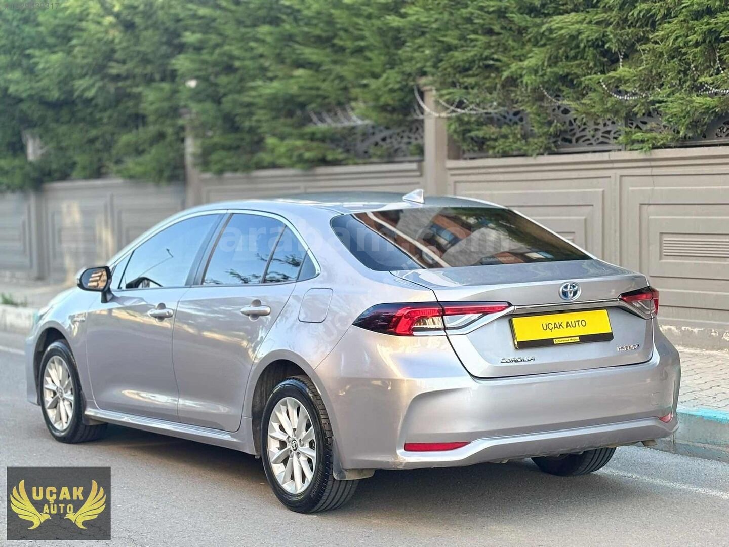 Galeriden Toyota Corolla 1.8 Hybrid Dream 2021 Model Tekirdağ 145.000 km Gri 5